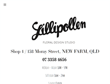 Tablet Screenshot of lillipollen.com.au